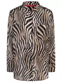 Блуза с принтом MARINA RINALDI