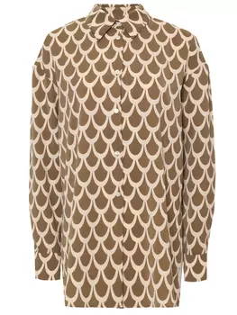 Блуза с принтом SEVEN LAB