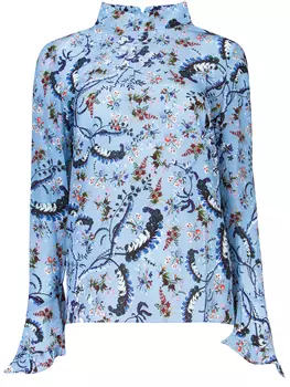 Блуза с рюшами