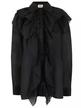 Блуза с рюшами SHATU