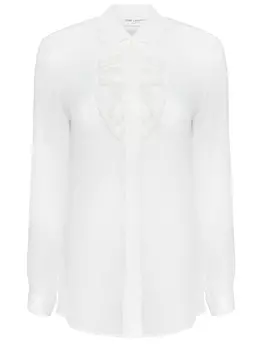 Блуза с жабо