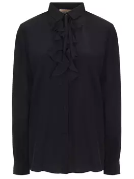 Блуза шелковая