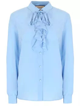 Блуза шелковая