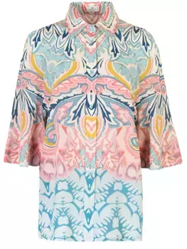 Блуза шелковая