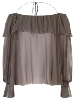 Блуза шелковая BLUMARINE