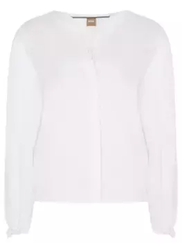 Блуза шелковая