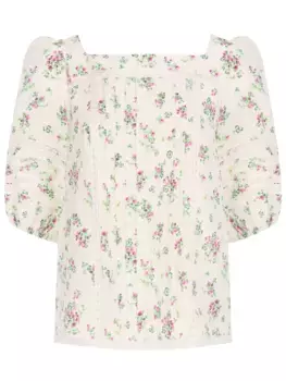 Блуза шелковая