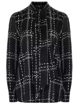 Блуза шелковая