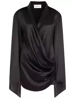 Блуза шелковая