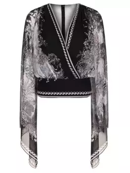 Блуза шелковая