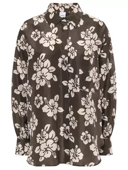 Блуза шелковая