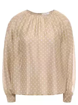 Блуза шелковая