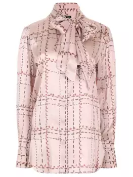 Блуза шелковая