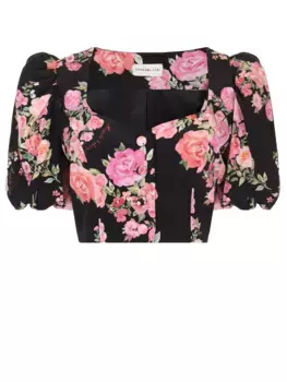 Блуза шелковая