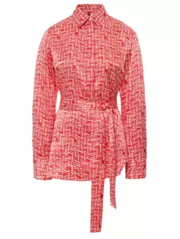 Блуза шелковая