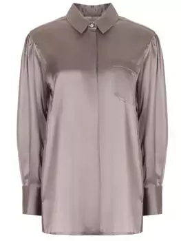 Блуза шелковая