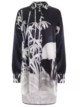 Блуза шелковая