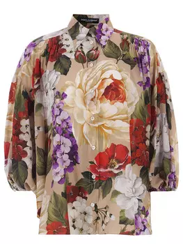 Блуза шелковая DOLCE & GABBANA