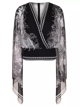 Блуза шелковая ELIE SAAB
