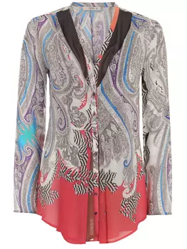 Блуза шелковая ETRO