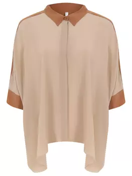 Блуза шелковая FUZZI