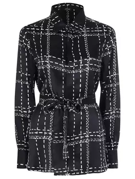 Блуза шелковая KITON