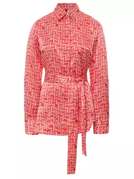 Блуза шелковая KITON