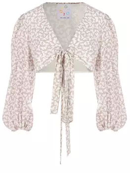 Блуза шелковая OLOLOL