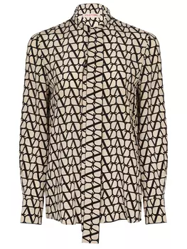 Блуза шелковая VALENTINO
