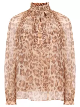 Блуза шелковая ZIMMERMANN