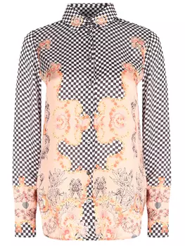 Блуза в клетку PICCIONE.PICCIONE