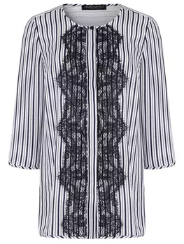 Блуза в полоску MARINA RINALDI