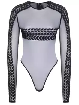 Боди из сетки