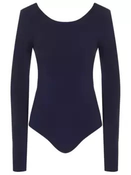 Боди однотонное