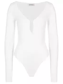 Боди однотонное