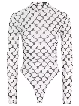 Боди с принтом DAVID KOMA