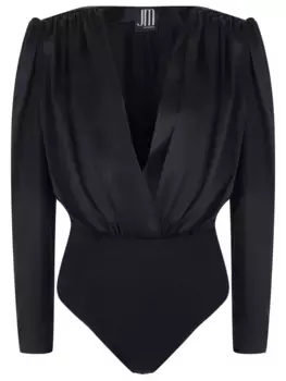 Боди шелковое