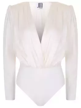 Боди шелковое