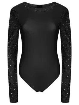 Боди со стразами
