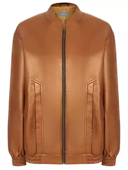 Бомбер из экокожи MOTIZ