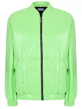 Бомбер из экокожи MOTIZ