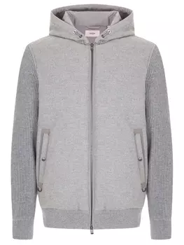 Бомбер из шелка и кашемира AGNONA