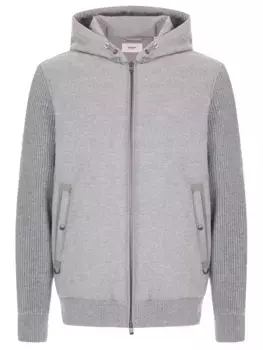 Бомбер из шелка и кашемира