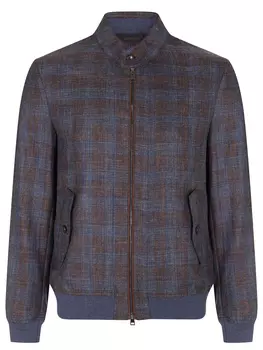 Бомбер из шерсти и шелка GALLOTTI