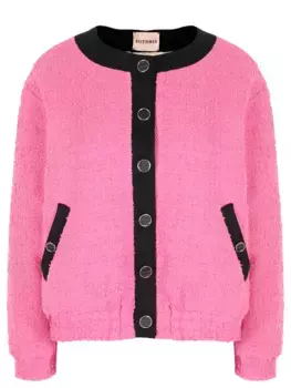 Бомбер из вискозы