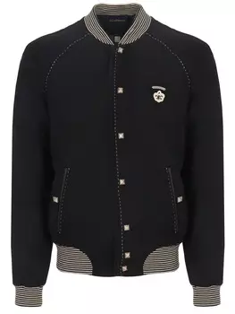 Бомбер из вискозы ROBERTO CAVALLI