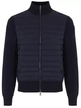 Бомбер комбинированный