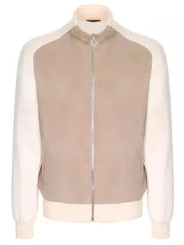 Бомбер комбинированный