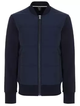 Бомбер комбинированный