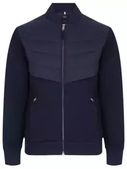 Бомбер комбинированный